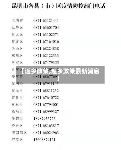 【返乡政策,返乡政策最新消息】