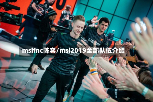 msifnc阵容/msi2019全部队伍介绍