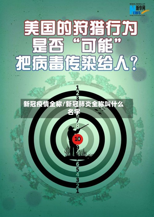 新冠疫情全称/新冠肺炎全称叫什么名字-第2张图片