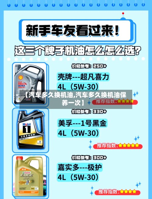【汽车多久换机油,汽车多久换机油保养一次】