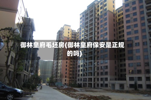 御林皇府毛坯房(御林皇府保安是正规的吗)-第3张图片