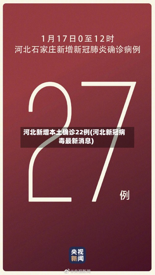 河北新增本土确诊22例(河北新冠病毒最新消息)-第3张图片