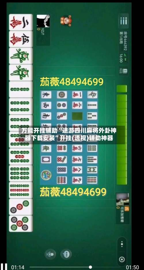 万能开挂辅助“途游四川麻将外卦神器下载安装”开挂(透视)辅助神器-第3张图片