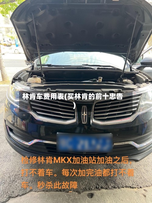 林肯车费用表(买林肯的前十忠告)-第2张图片