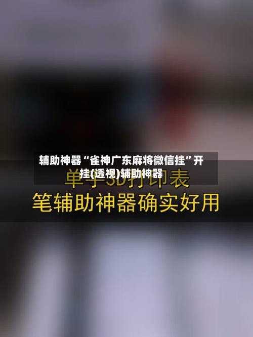 辅助神器“雀神广东麻将微信挂”开挂(透视)辅助神器-第2张图片