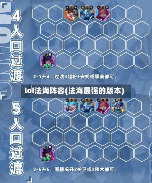 lol法海阵容(法海最强的版本)