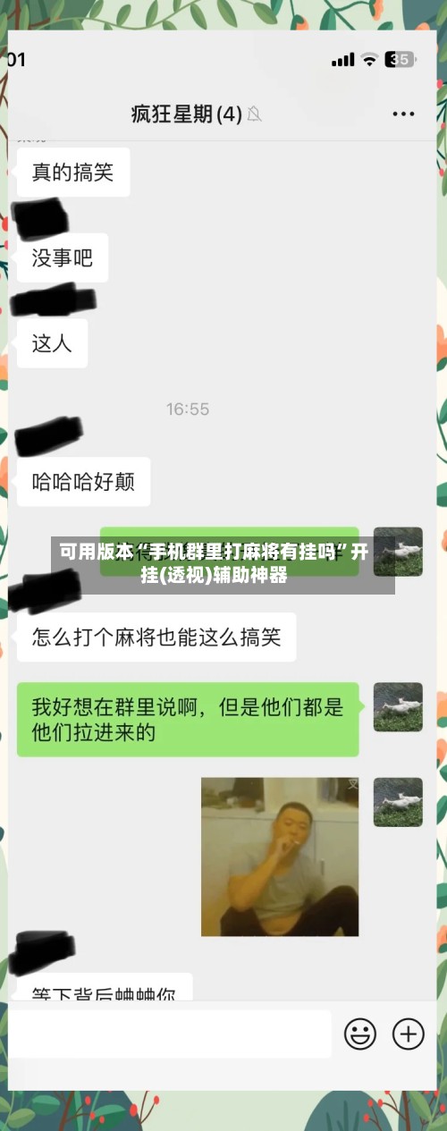 可用版本“手机群里打麻将有挂吗”开挂(透视)辅助神器-第3张图片