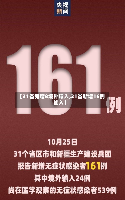【31省新增8境外输入,31省新增16例输入】-第2张图片