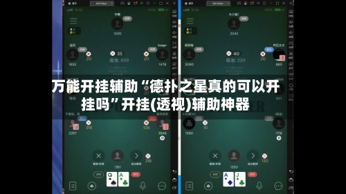 万能开挂辅助“德扑之星真的可以开挂吗”开挂(透视)辅助神器-第2张图片