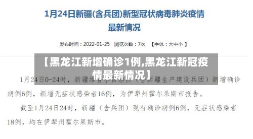 【黑龙江新增确诊1例,黑龙江新冠疫情最新情况】-第3张图片