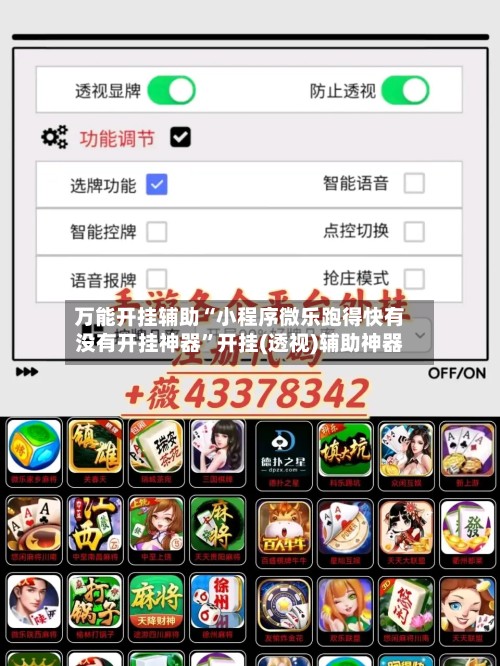 万能开挂辅助“小程序微乐跑得快有没有开挂神器	”开挂(透视)辅助神器-第2张图片