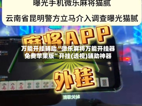 万能开挂辅助“微乐麻将万能开挂器免费苹果版”开挂(透视)辅助神器