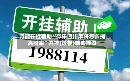 万能开挂辅助“微乐四川麻将怎么提高胜率	”开挂(透视)辅助神器-第3张图片