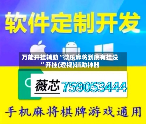 万能开挂辅助“微乐麻将到底有挂没	”开挂(透视)辅助神器-第3张图片